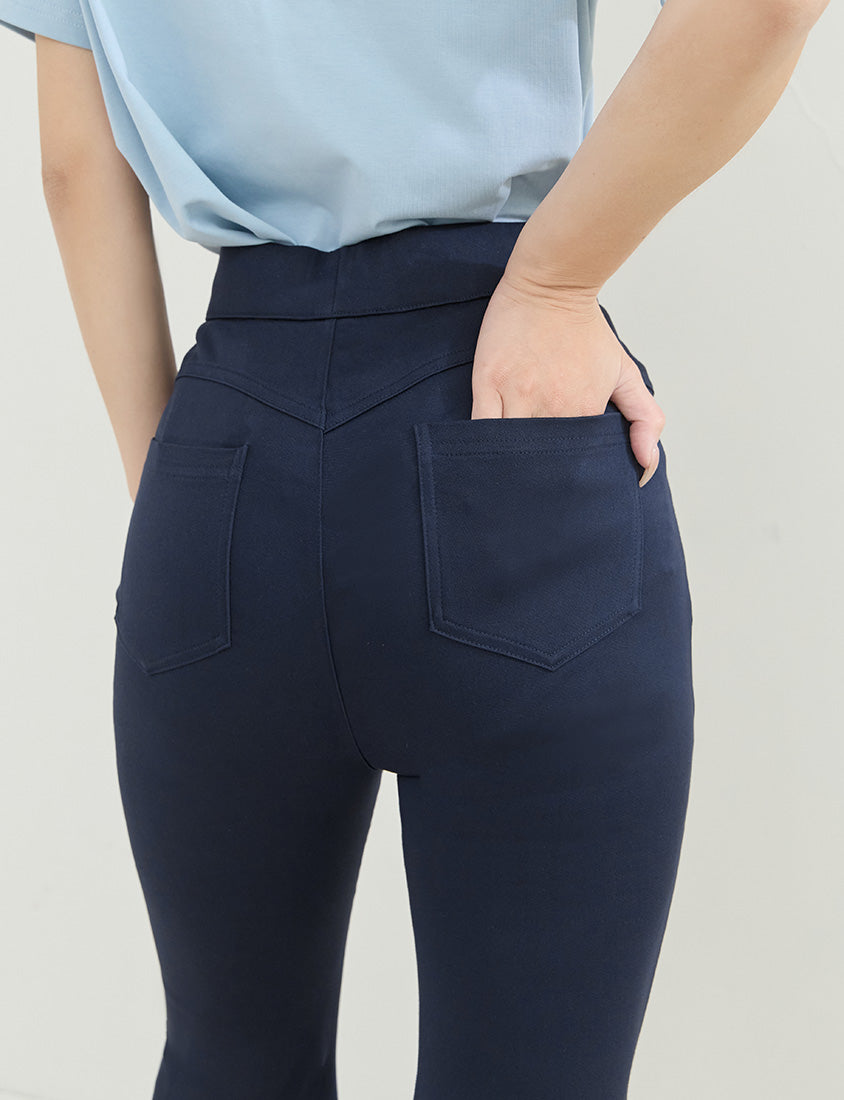 Hip-Lifting Stretch Plus Size Flared Pants